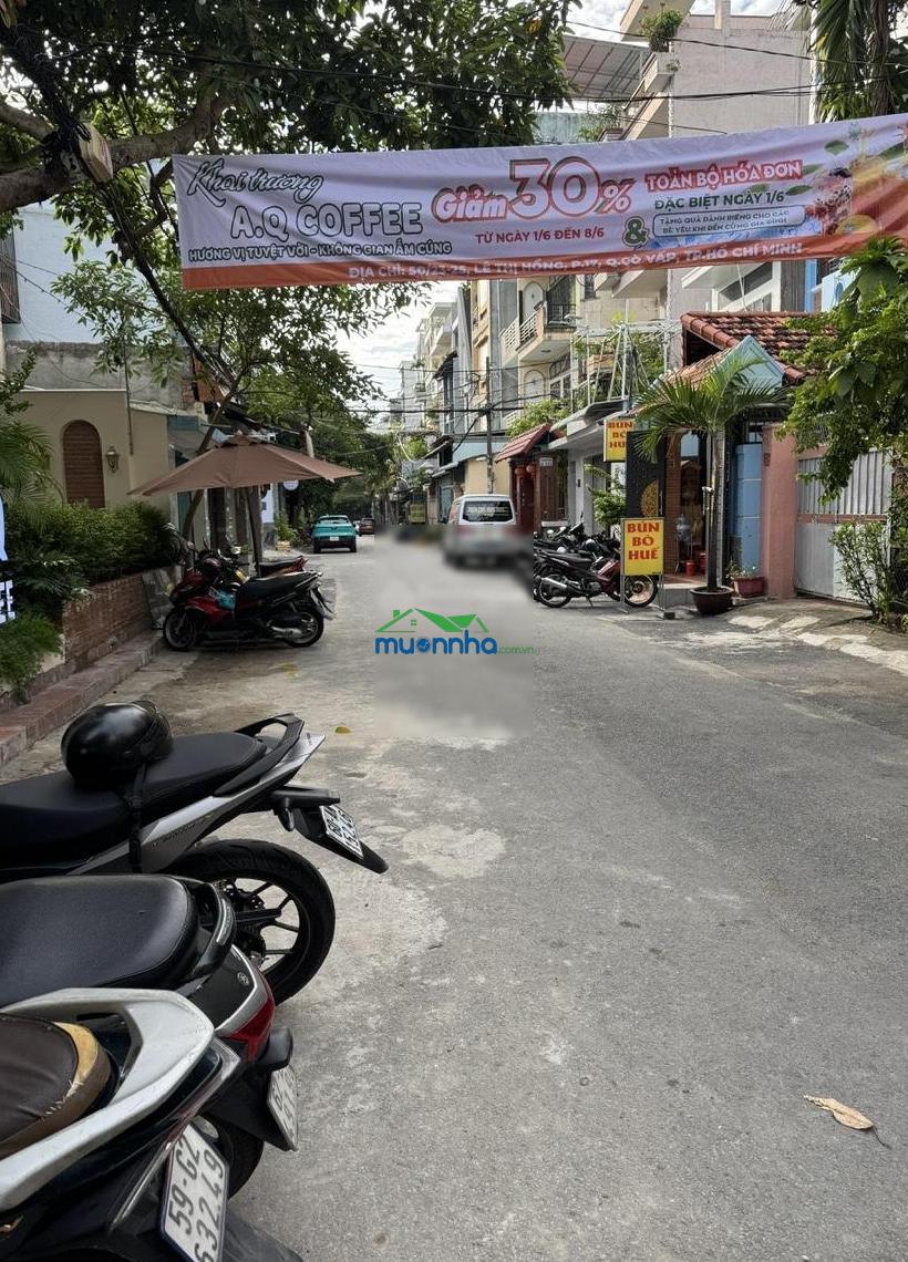 Bán chia tài sản nhà nguyễn oanh khu cư xá lam sơn, chợ cc lê thị hồng 12*19m trệt lầu giá 33 tỷ