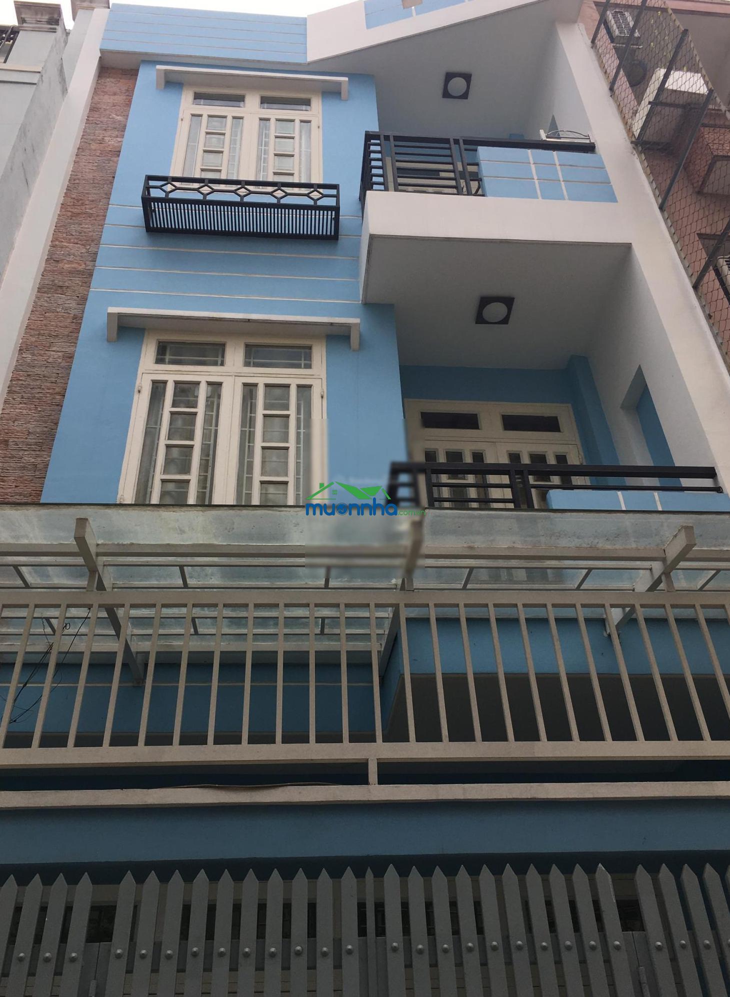 Nhà hẻm xe hơi sau lưng mặt tiền phan văn trị p5 đối diện emart, 4.5x14m 1 tr 2 lầu - 7.8tỷ tl