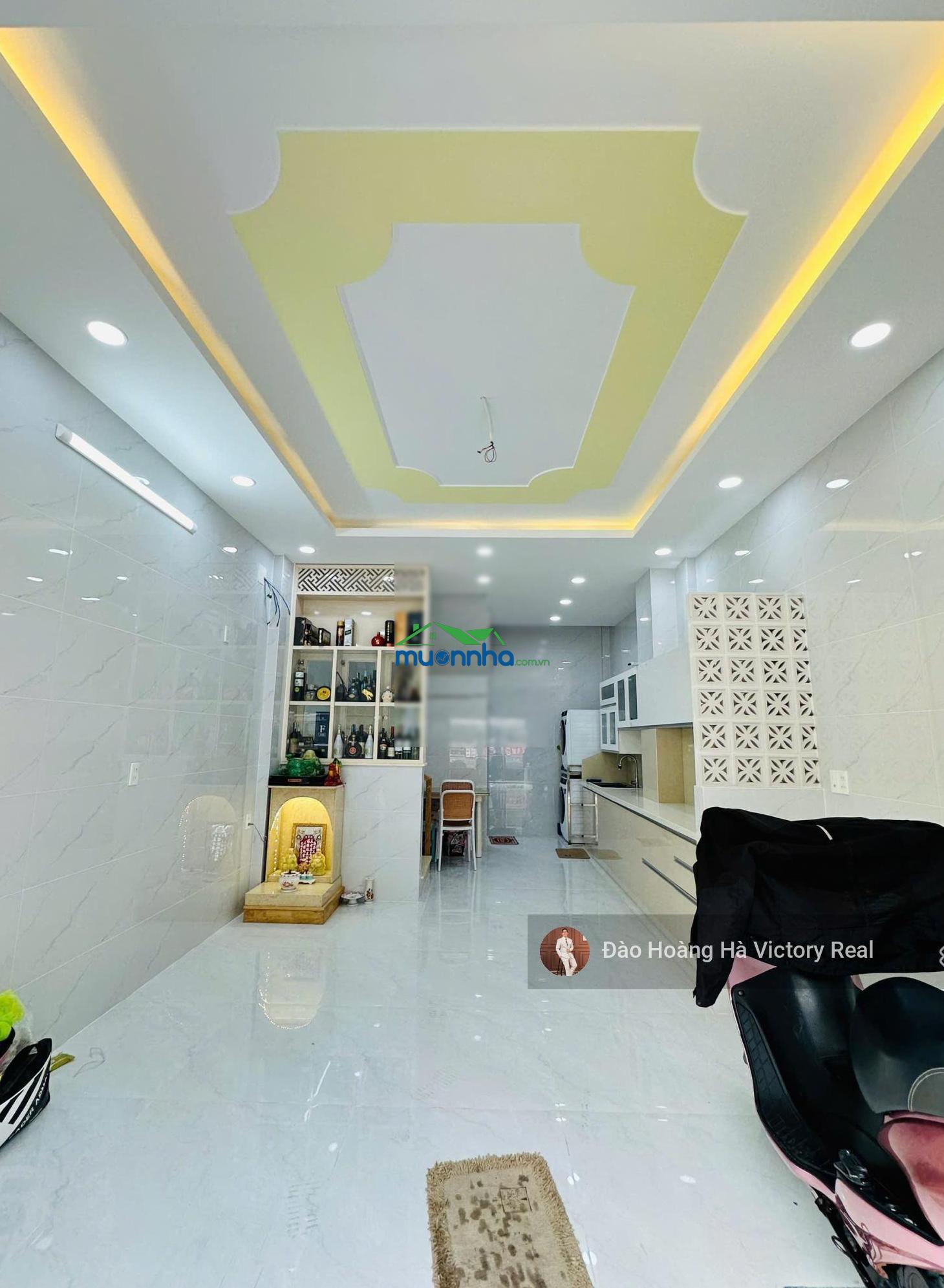 Siêu hot nhà mới hxh 7m âu cơ, p9, tb, dt: 4.1 x 10m - 40m2, 4 tầng (tặng kèm nội thất), 8.5 tỷ tl