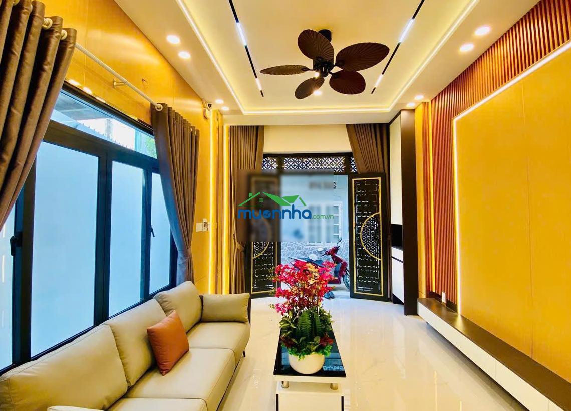 Vị trí đẹp! ngay bờ kè & đh văn lang - bán nhà đặng thùy trâm 4 tầng hoàn công 4x22m, chỉ 14,99 tỷ - 4