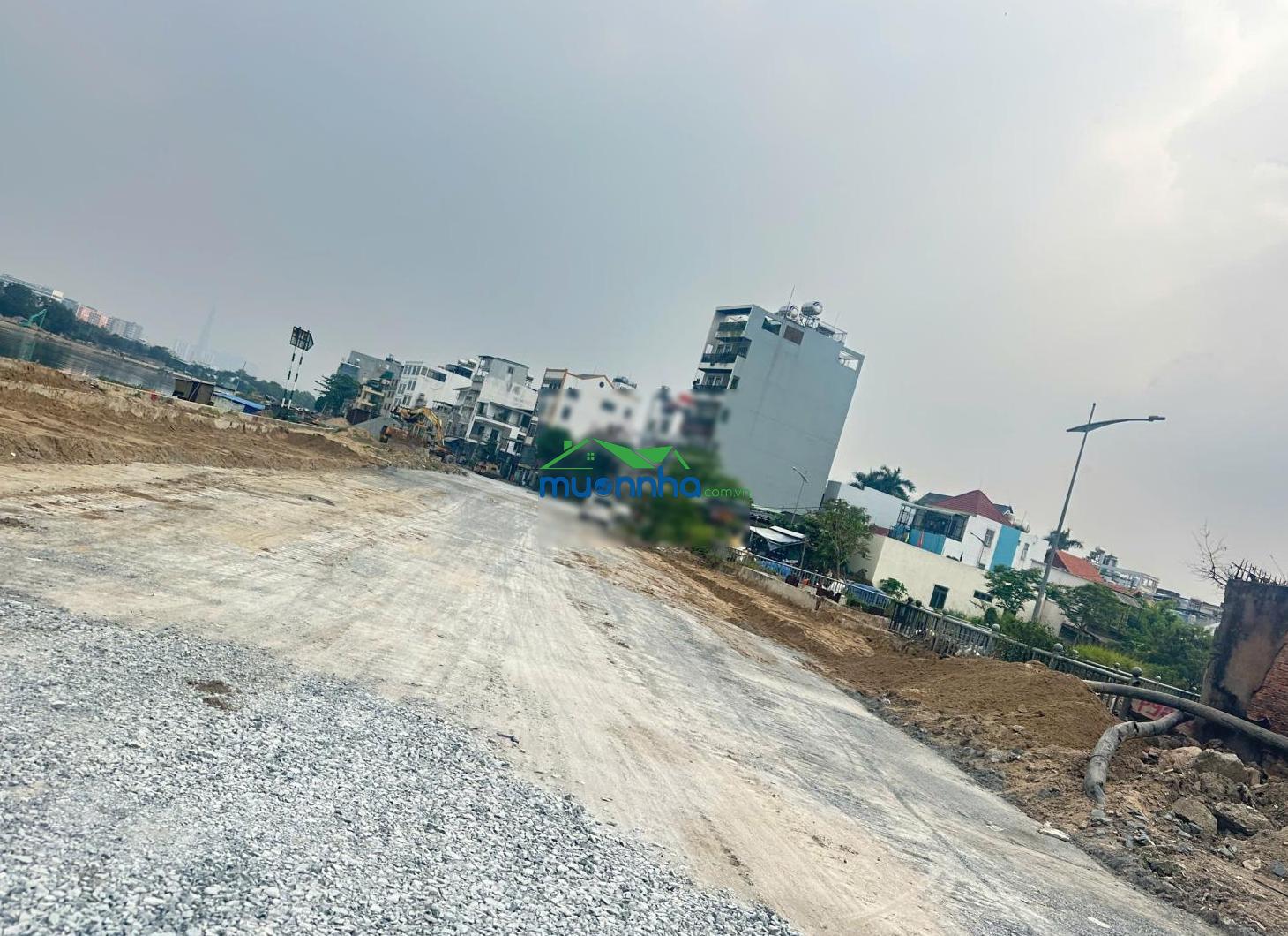 Bán nhà gần bờ sông đang thi công tại nguyễn oanh, 20 tỷ, 220m², mặt tiền 14m, ngõ 12m, view đẹp