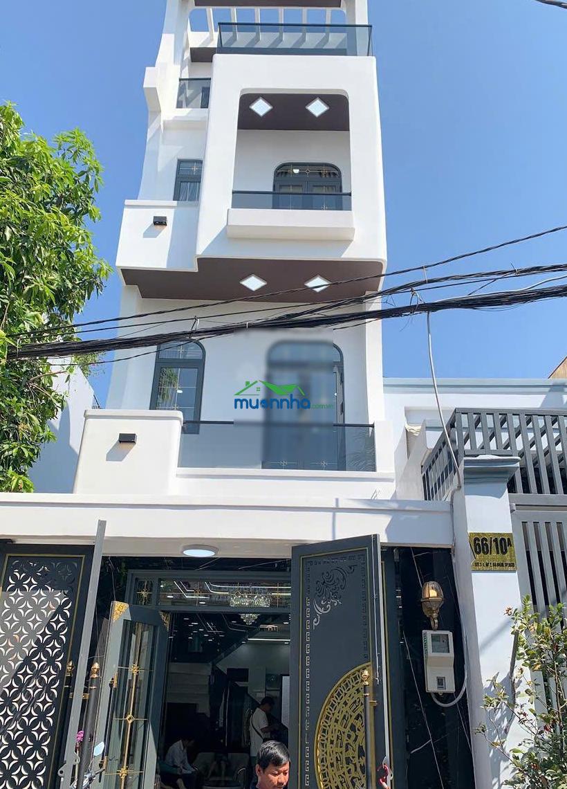 Nhà đẹp đón tết nguyễn thị sóc bà điểm nhà mới toanh 4 tầng 83m² ngang 5 full nội thất cao cấp - 3