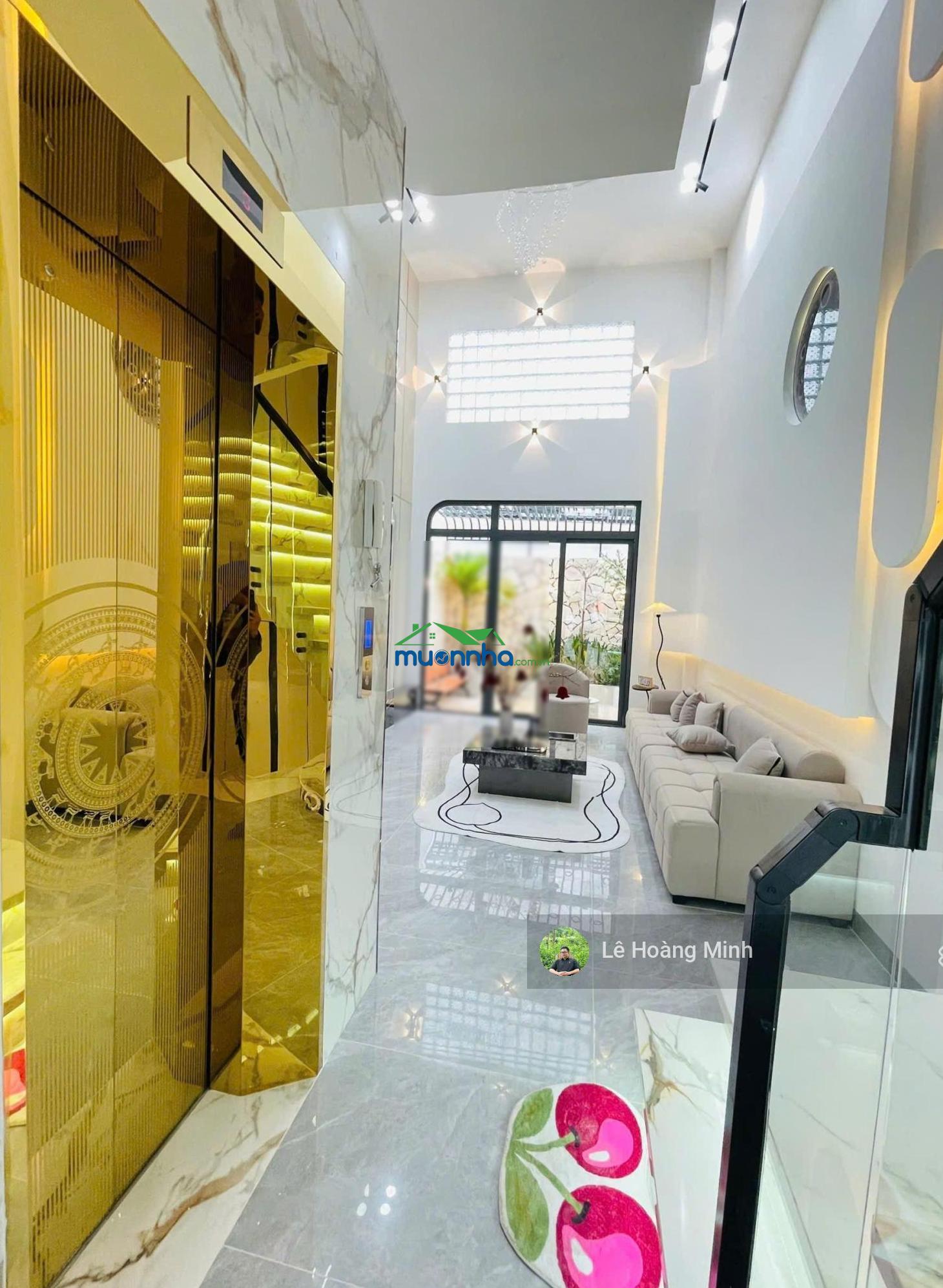 Siêu phẩm 4 tầng có thang máy 4m x 20m, hẻm nhựa 8m thông 1/ thạnh xuân 25 - 4