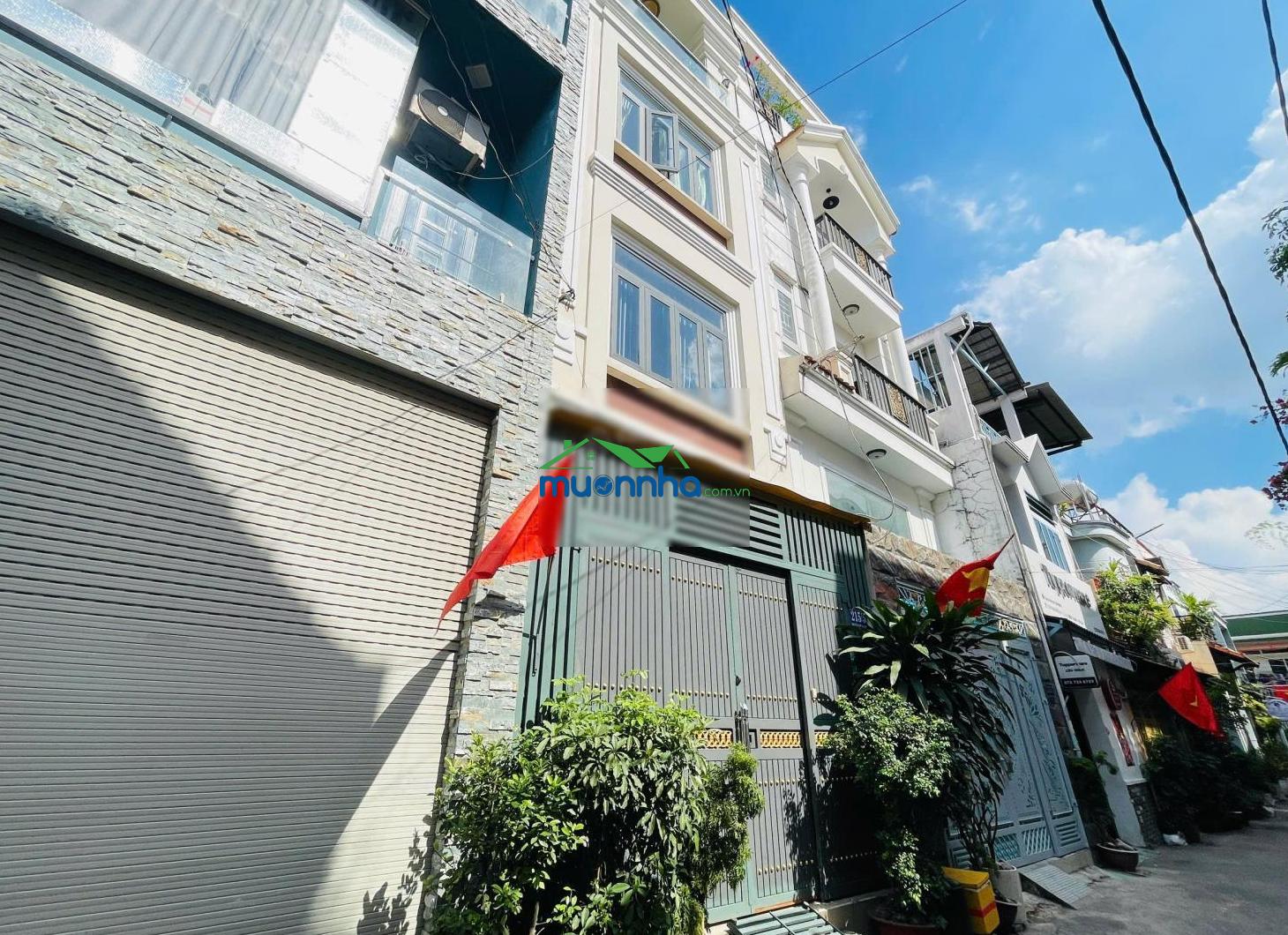 Bán nhà hẻm oto ngay richmond nguyễn xí. btct 4 tầng. ngang 4 x 8m, tương lai ngay công viên