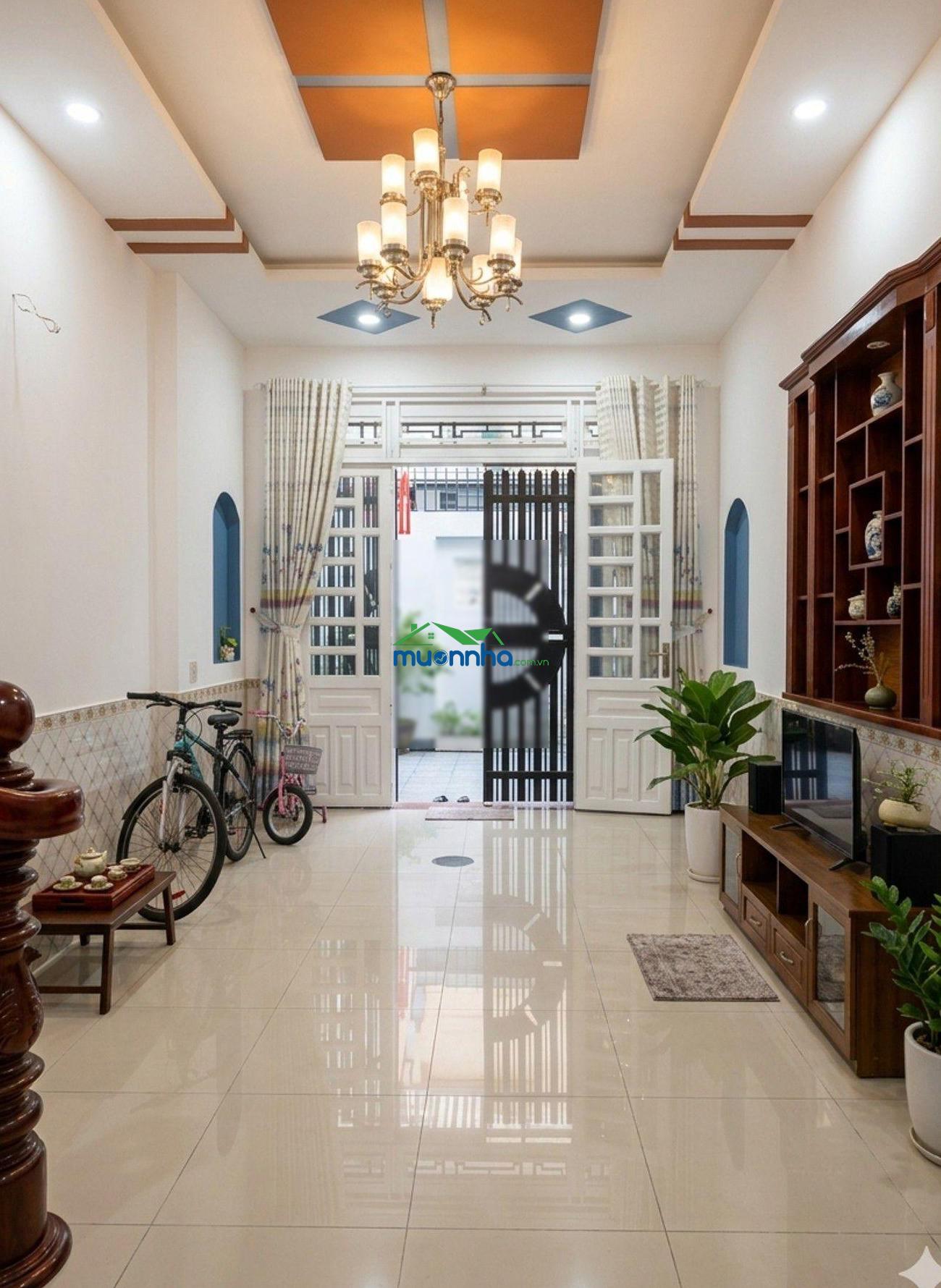Bán nhà 3 tầng trường thọ thủ đức hẻm ô tô chỉ 7,55 tỷ