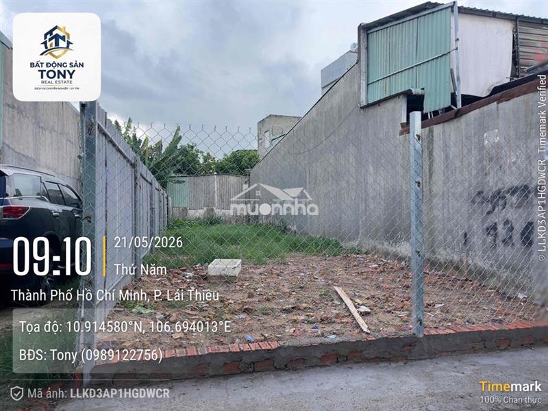 Đất mặt tiền đường bình nhâm 88 – lái thiêu -thuận an