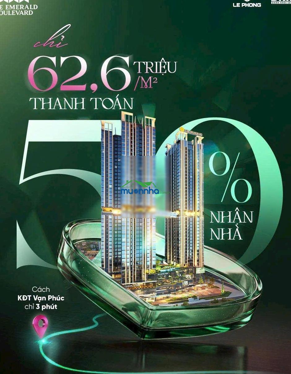 Emerald boulevard suất nội bộ booking sớm ck ngay 3% - 4