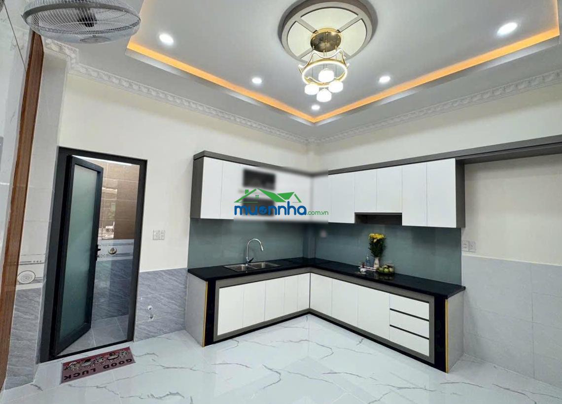 Nhà mới xây 2 lầu sân thượng 4 phòng ngủ đường 10m | lê văn lương nối dài long hậu