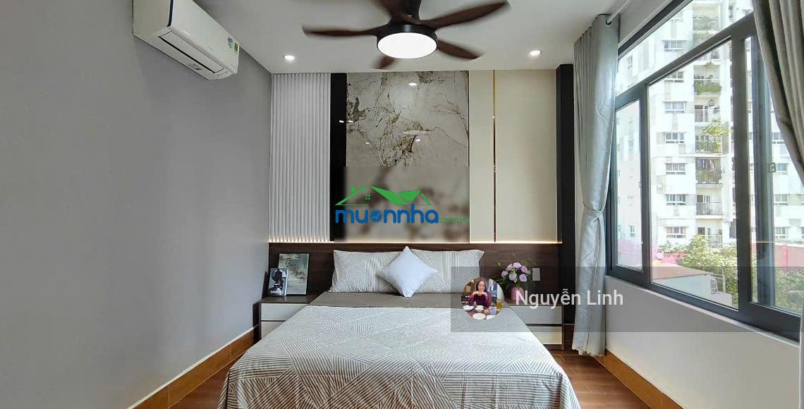 Bán nhà hẻm xe hơi 8m 482/8 lê quang định dtcn 145m2 - 4 tầng phù hợp xây chdv hẻm thông thoáng - 2