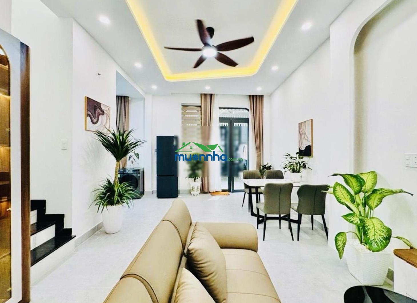 Gần vạn kiếp, phan xích long 2tầng(3pn), dtsd: 80m2, full nội thất, ngay khu phố ẩm thực, 5,95 tỷ - 3