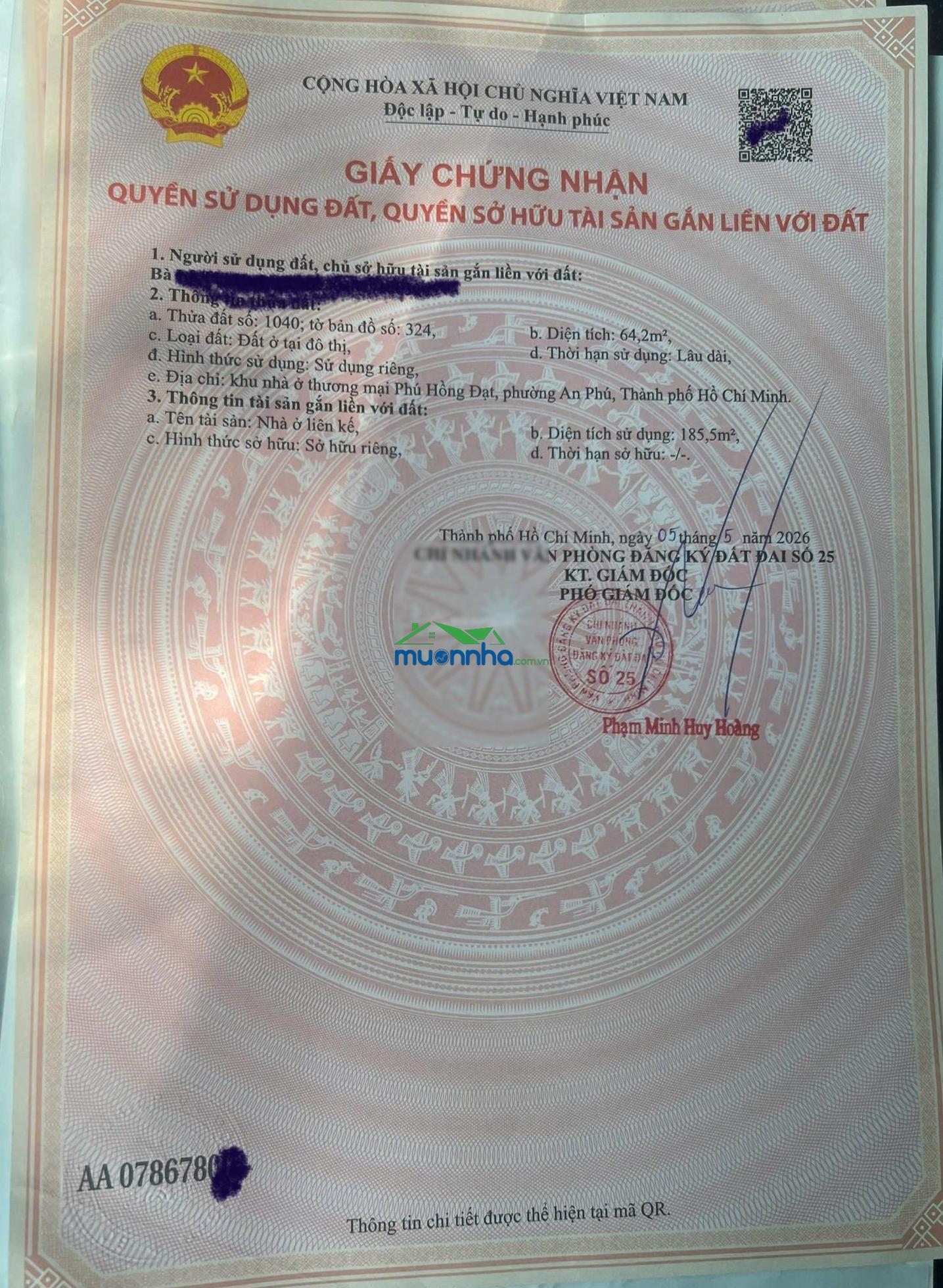 Nhà mới - bình chuẩn 36 - kdc phú hồng đạt - 5 tỷ 2