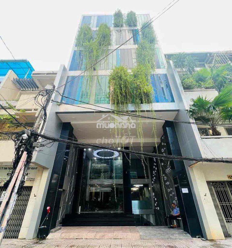 🔈 Cho thuê tòa nhà hxh lê văn sỹ_8x20m_hầm trệt lửng 4 lầu, tm, pccc.