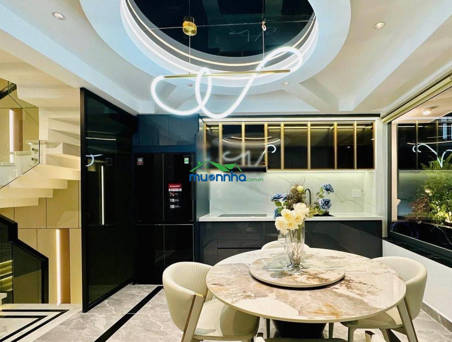 Bán nhà đẹp 382 nguyễn thái sơn 63m2 ngang 4.5m 1 trệt 4 lầu nhỉnh 9 tỷ p.an nhơn (p.5 củ gò vấp) - 2