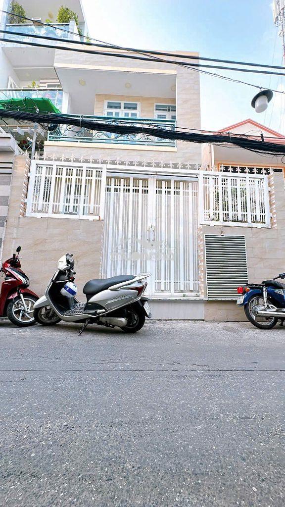 Nhà mới xây dựng mới, diện tích 84m2, dtsd 250m2, hẻm xe hơi 8m