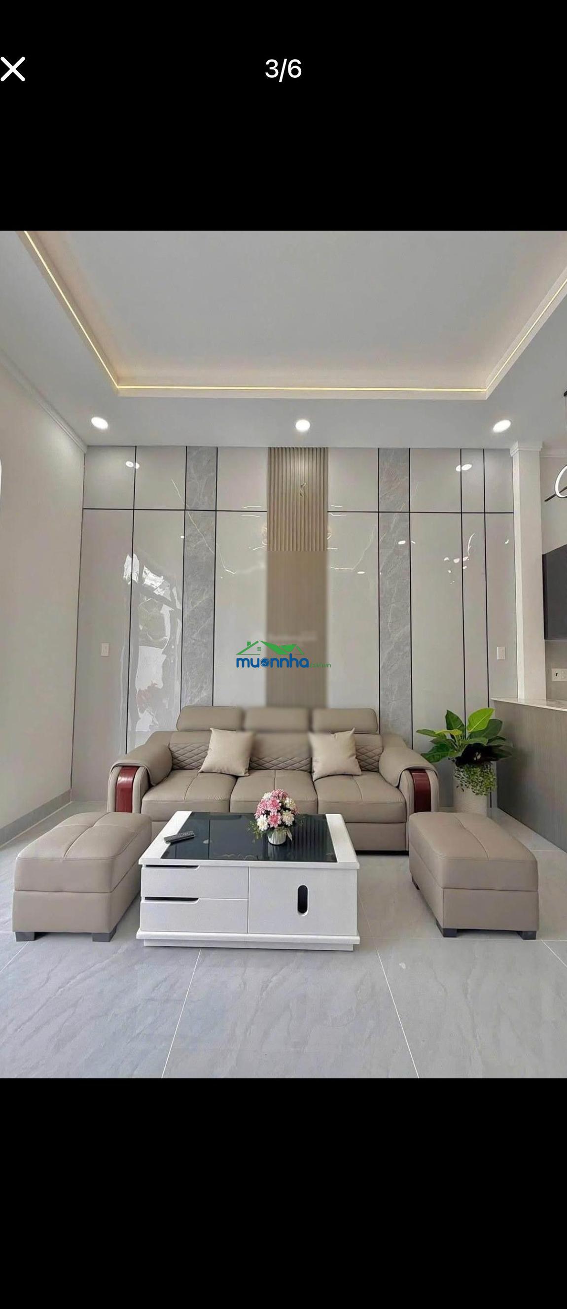 Nhà gần go! tân uyên 100m, sổ hồng riêng, 3pn, sân ô tô