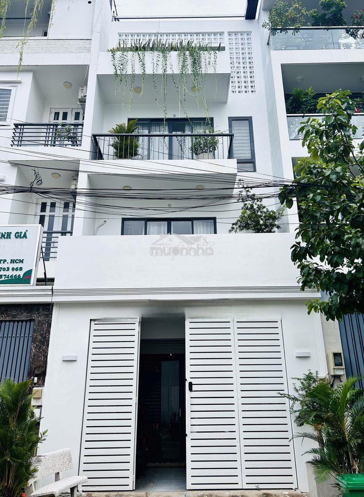 Nhà đường hồng hà diện tích: 5x20m trệt 2 lầu sân thượng cho thuê