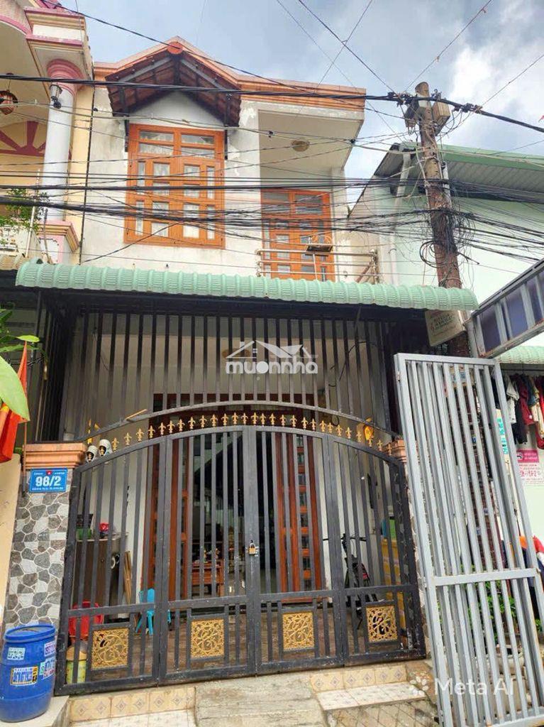 Bán nhà trệt lầu sổ riêng giá rẻ gần ngã tư chiêu liêu - dĩ an