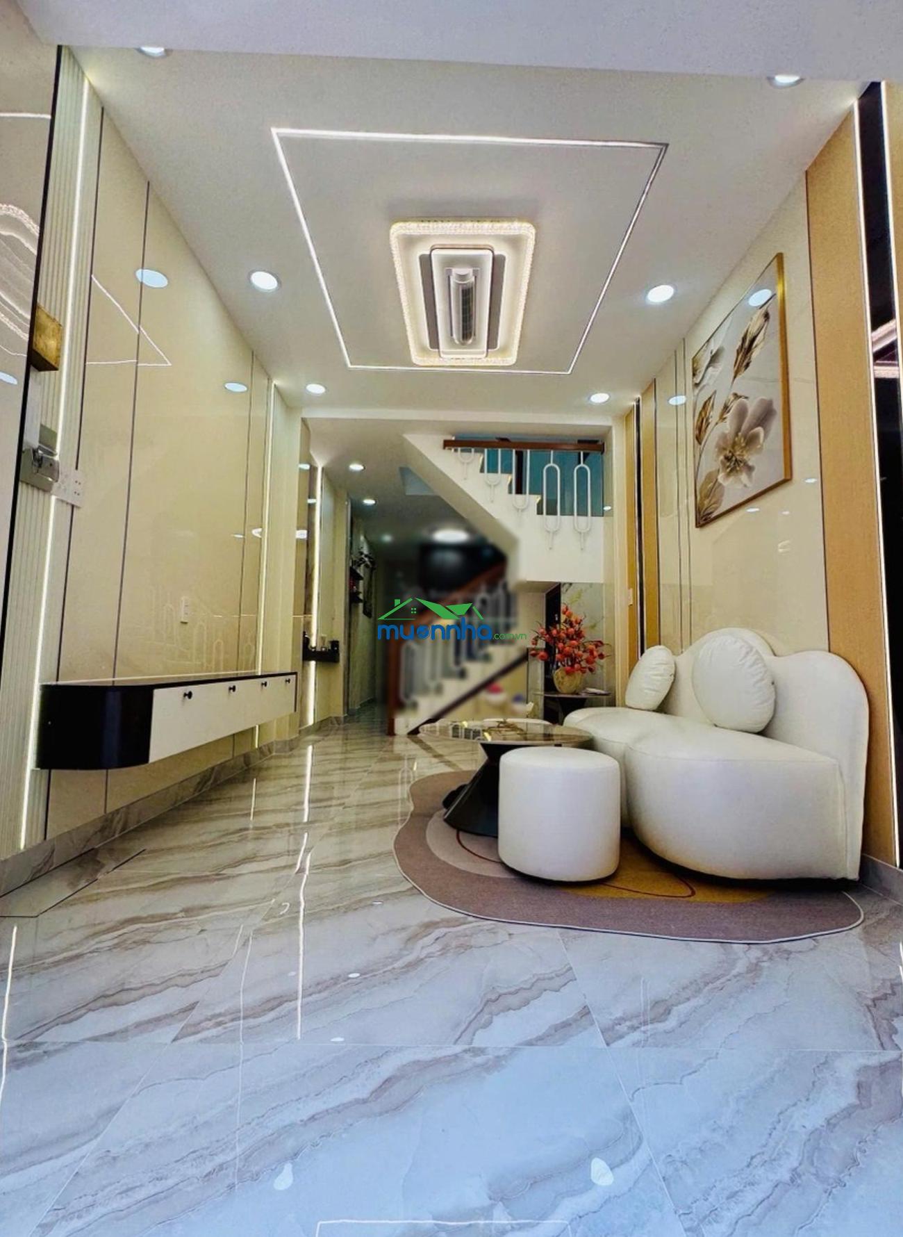 Ngay cầu chữ y - 30m2 - 2 tầng - hẻm thông - shr vuông - hoàn công - nhỉnh 5đ