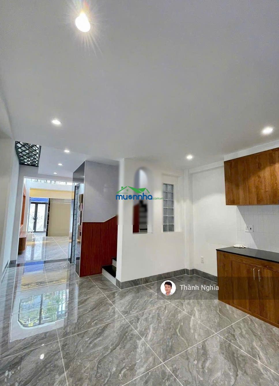 Nhà mới đẹp 4x15.5 62m2, xây 4 tầng, full nội thất, thang máy, cách nguyễn duy trinh 50m - 2