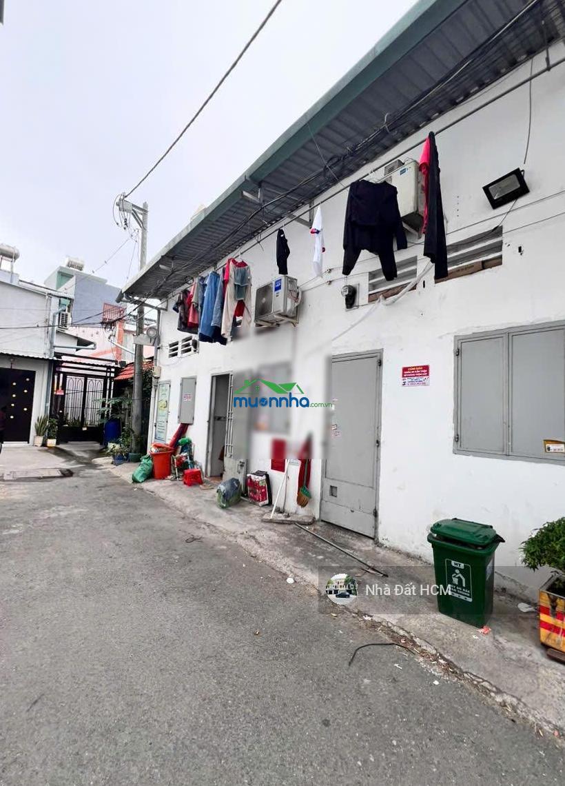 Bán dãy trọ hẻm oto cách mặt tiền đường 30m, 83m2 công nhận đủ, đang cho thuê thu nhập ổn định