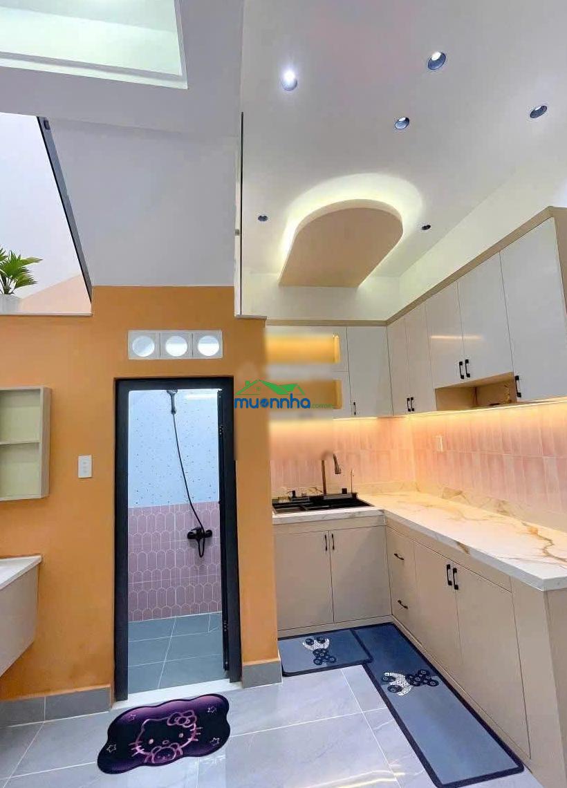 Nhà chính chủ hẻm xe hơi thông - kế trường mầm non bé xinh - xã hưng long 80m²