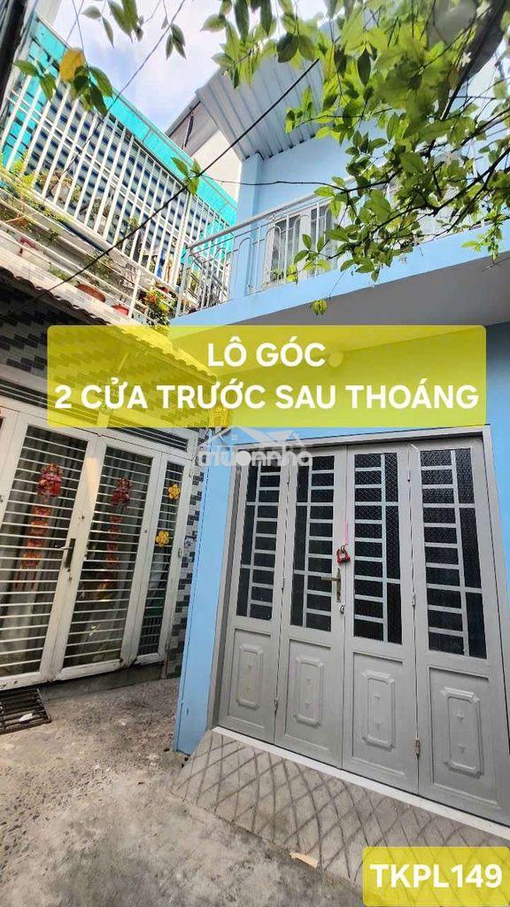 Lô góc 2 cửa trước sau thoáng giáp q.1
