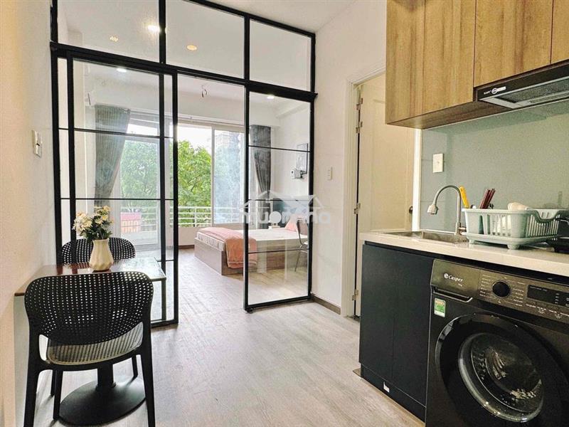 Căn hộ 1pn tách bếp, etown cộng hoà - ngã tư 7 hiền - ga t3