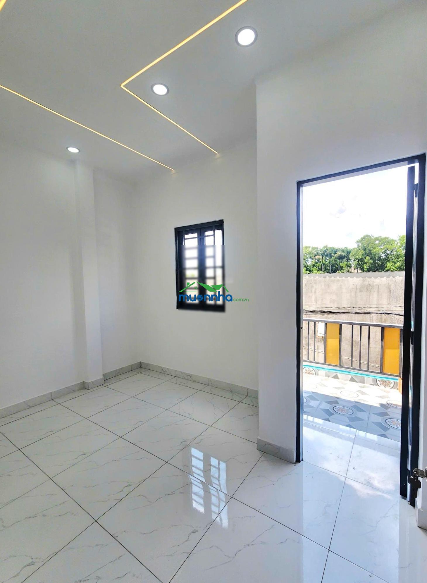 Bán nhà shr 650 triệu mới xây - 4x10m, 1 trệt 1 lầu, 2 phòng ngủ, 2 wc - 3