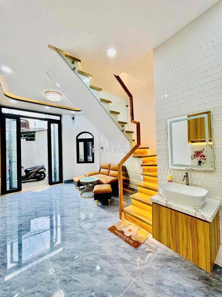 Nhà mới quận 6 - gần chợ phú lâm - cách ô tô 10m - chỉ 3.75 tỷ - 3