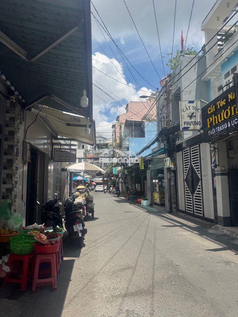 Bán nhà cách mạng tháng 8 quận 10, hẻm xe hơi thông, 51m², sát hà đô - 2