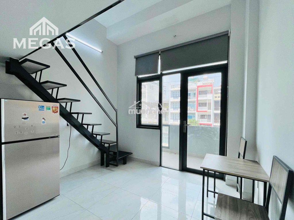 Duplex ban công - toà nhà thang máy - full nội thất giáp q.5 - 2