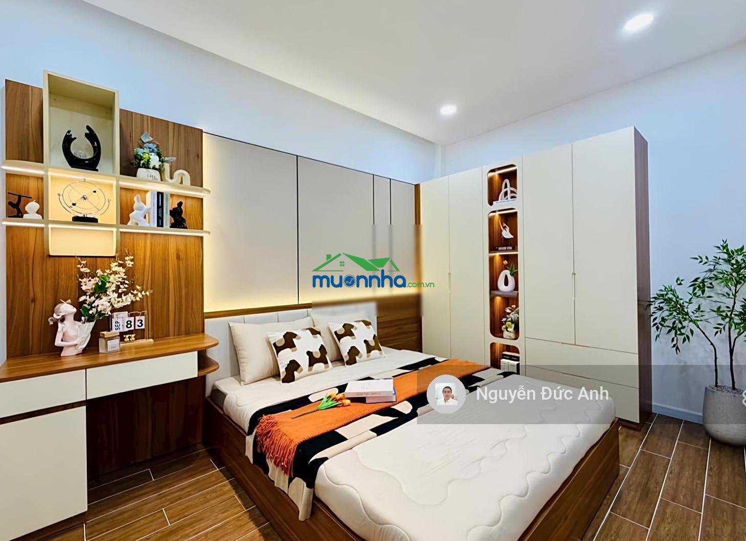 Ngang rộng 7m, nhà mới 60m2 3pn, vô ở ngay gần công viên gò vấp - nguyễn văn lượng, chỉ hơn 6tỷ tl. - 3