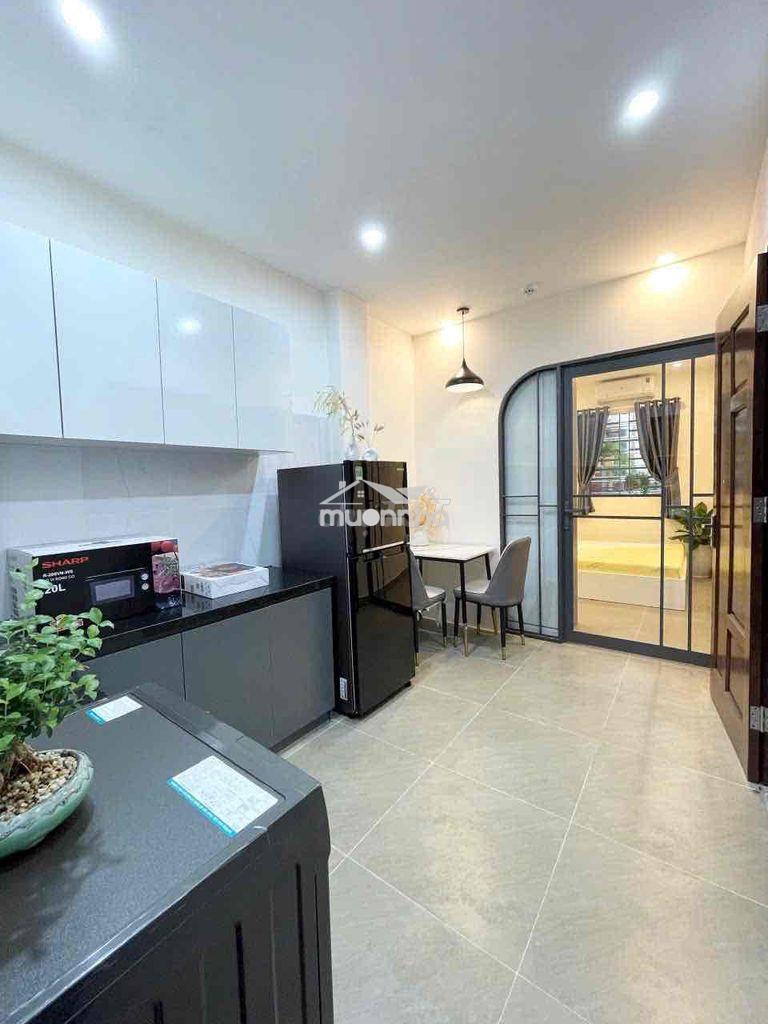Cho thuê căn hộ 1pn 40m2 ban công gần cv lê văn tám đh ueh đh xh&nv