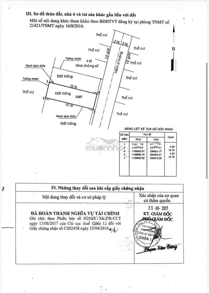 Hàng ngon 3.7 tỷ (4❌13) cn đủ xây full đường song hành - trường chinh - 2