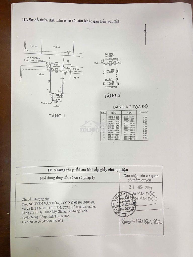 Bán nhà 82/44 lê văn duyệt, phường gia định - 2