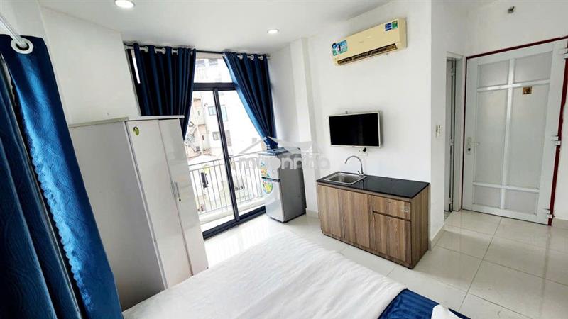 Cho thuê căn hộ mini  có ban công đẹp tại 21 bùi văn thêm