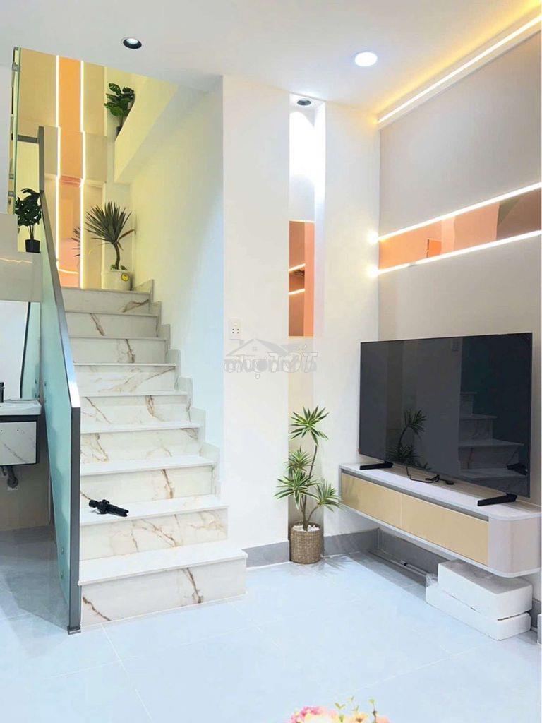 Chỉ,3,99 tỷ, có nhà 40m2, 2 lầu, p7, gò vấp - 3