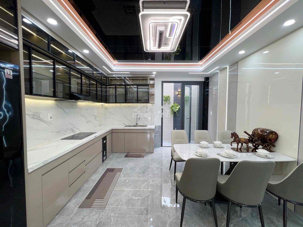 Nhà bình tân ( 4 x 15m ) nhà mới tặng full nội thất sang trọng - 4