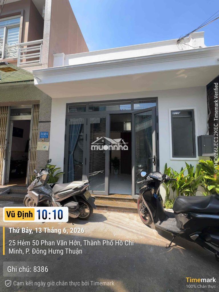 Nhà bán đường hẻm 74 phan văn hớn p tân thới nhất quận 12 - 2