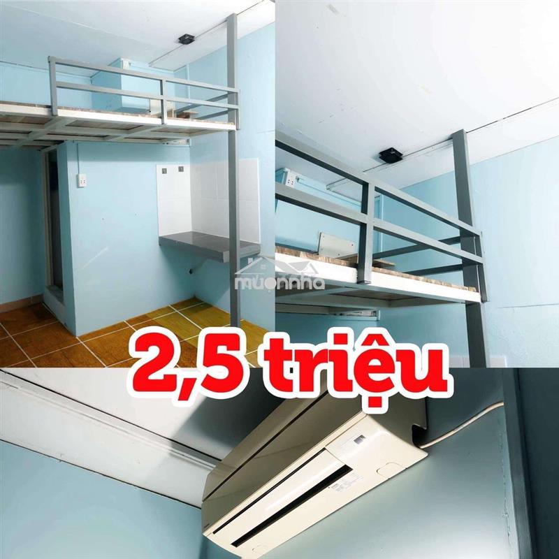 Cho thuê phòng trọ phường 1, quận 6, giờ giấc tự do