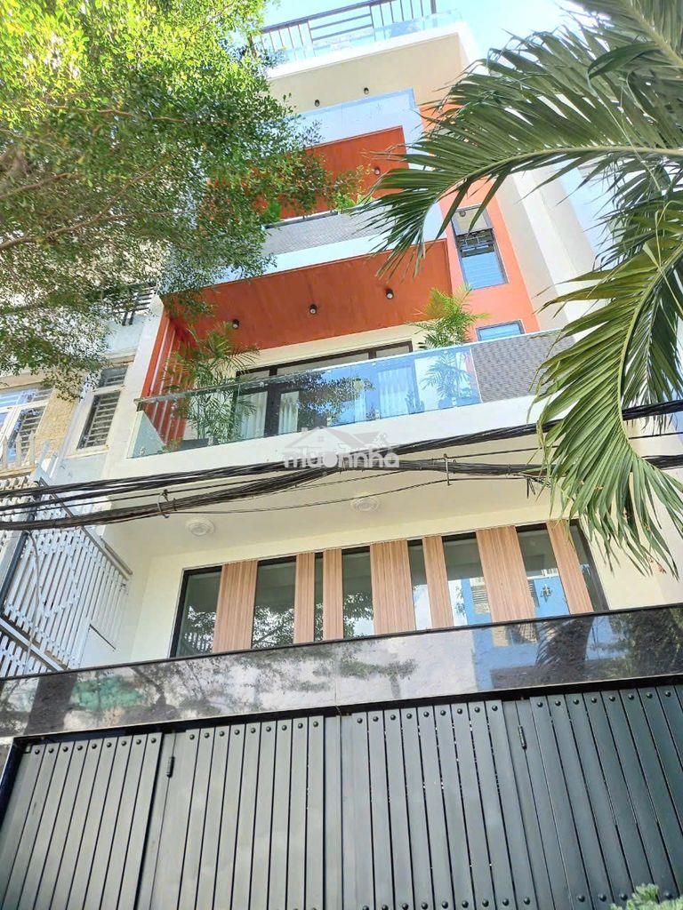 Nhà - hẻm thông 8m💎nguyễn văn lượng p10💎5x20m 4 lầu -5pn-thang máy