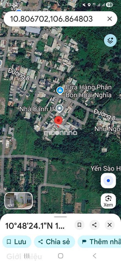 Đất 55m2 hẻm 56 đường 8 long phước. quận 9