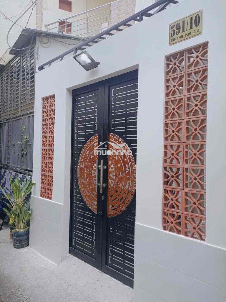 Nha chinh chu 3 tầng sổ hong rieng
