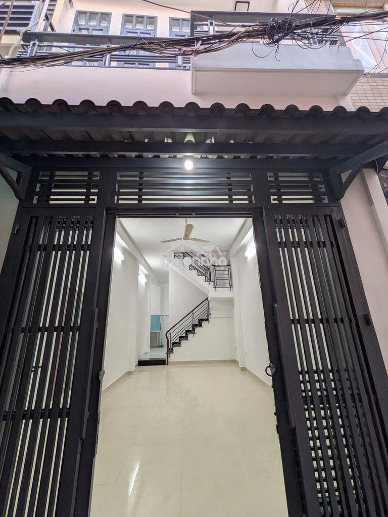 Cho thuê nhà mới 322/ phan văn trị hẻm xe hơi - 3pn