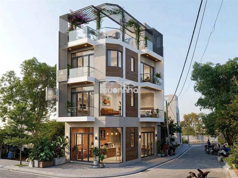 Nhà  3 tầng góc 2 mt đường long phước. quận 9