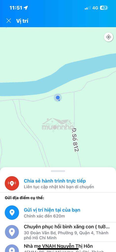 2.500m2 đất mt sông sg chỉ 1,7tr/m - 4