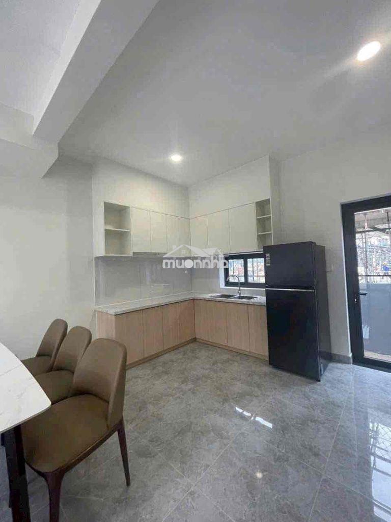 Cho thuê nhà mới 3phòng ngủ 100% k.home hòa phú ngay kcn visip 2 - 4