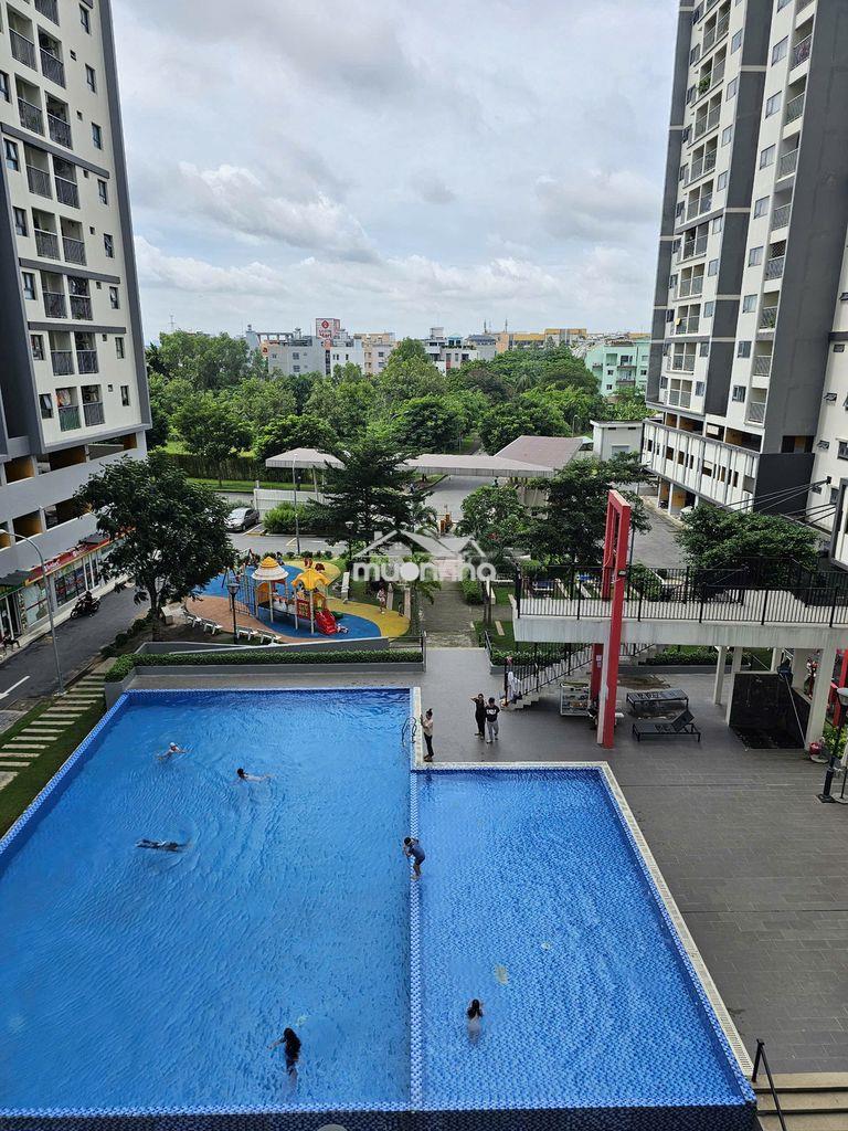 Bán 2pn block c, sổ hồng sẵn công chứng ngay, 67m2, 2pn 2wc - 2