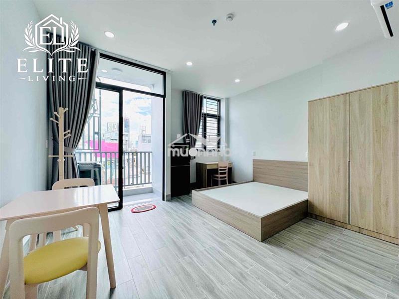 Căn hộ studio balcon sát quận 1, đường bùi hữu nghĩa
