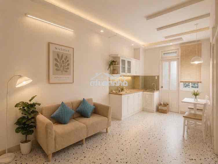 Studio ban công full nội thất 2pn 2wc ngay âu cơ cộng hoà